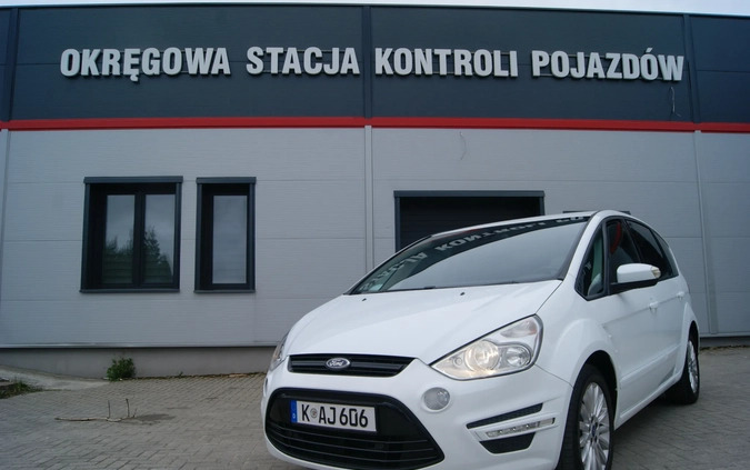 Ford S-Max cena 28900 przebieg: 207245, rok produkcji 2012 z Krapkowice małe 301